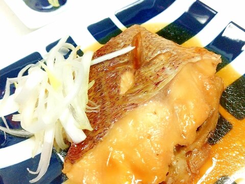 簡単(^^)ご飯が進む鯛の煮付けwith白髪ネギ♪